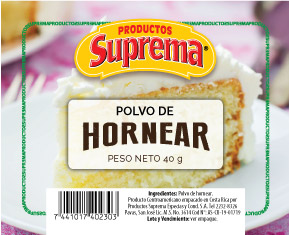 Polvo de Hornear